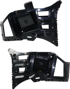 Pair/Set - Rear Bumper Bracket for BMW X1 (2017-2022), Right Passenger and Left Driver Guide, with M Package Set, Replacement