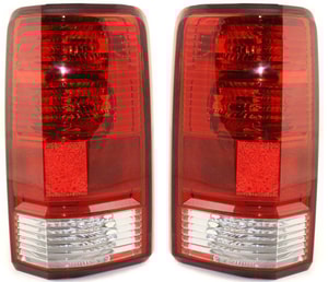 Tail Light Replacement Pair/Set for Dodge Nitro 2010-2011, Right Passenger and Left Driver, Lens and Housing Included