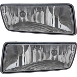 Front Fog Light Assembly Pair/Set for Ford Explorer 2006-2010, Right Passenger and Left Driver Replacement 