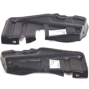 Engine Splash Shield Under Cover Set for Hyundai Elantra 2007-2012, Forte 2010-2013, Includes Left Driver and Left Driver Shields, Replacement
