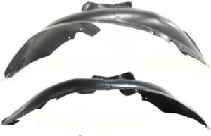 Front Fender Liner Pair/Set for 2006-2010 Volkswagen Beetle, Right Passenger and Left Driver Side Replacement