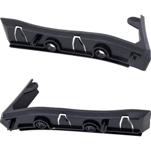 Front Bumper Bracket Pair/Set for 2007-2014 Cadillac Escalade, Escalade ESV, Escalade EXT, Right Passenger and Left Driver Replacement