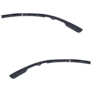 Front Bumper Molding Pair/Set for Chevrolet Caramo 2017-2023, Upper Right Passenger and Left Driver, Replacement Set