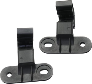 Headlight Housing Support Bracket Pair/Set for 2007-2014 Cadillac Escalade/Suburban/Yukon, Right Passenger and Left Driver Side, Replacement Light Mounting