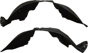 Front Fender Liner Pair/Set for 2018-2021 Chevrolet Traverse, Right Passenger and Left Driver Sides, Replacement