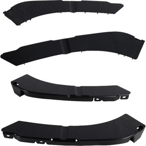 Front Bumper Bracket Right Passenger and Left Driver Upper Support Pair/Set for Dodge Full Size Pickup 2010-2018, Plastic Replacement