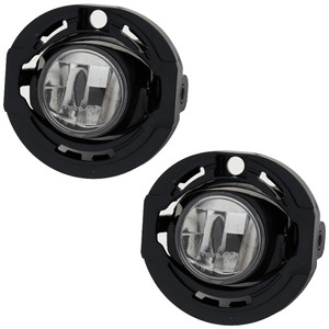 Front Fog Light Assembly Pair/Set for 2020-2022 Dodge Charger/Chrysler 300, LED Projector Type, Right Passenger and Left Driver, Replacement
