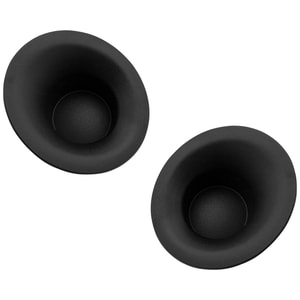 Fog Light Cover Pair/Set for Dodge Challenger 2015-2021, Right Passenger and Left Driver, Textured Black Replacement