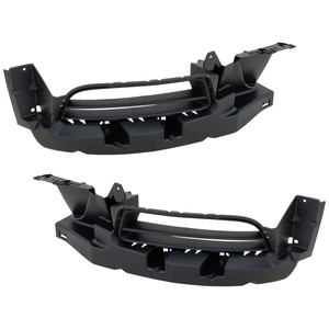 Fog Light Molding Pair/Set for Dodge Charger 2015-2023, Right Passenger and Left Driver, Primed (Ready to Paint), Without Hood Scoop, With Fog Lights, Replacement