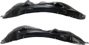 Front Fender Liner Pair/Set for Dodge Challenger 2015-2023, Right Passenger and Left Driver, Plastic, Vacuum Form, for GT, R/T, R/T 392, R/T Plus, R/T Plus Shaker, SXT, SXT Plus, T/A Models, Replacement