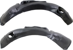 Front Fender Liner for Audi S6 2007-2011, Right Passenger and Left Driver, Replacement Pair/Set