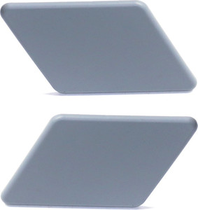 Headlight Washer Cover Pair/Set for BMW 3-Series 2009-2012, Right Passenger and Left Driver, Primed (Ready to Paint), w/o M Package, Wagon/(Sedan 2009-2011) Replacement