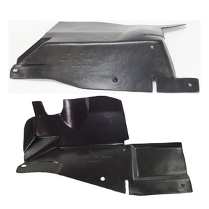Engine Splash Shield Pair/Set for Buick Impala 2000-2011, Under Cover, Right Passenger and Left Driver, Excludes SS Models - Replacement