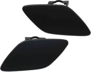Headlight Washer Cover Pair/Set for BMW 3-Series 2007-2010, Right Passenger and Left Driver, 3.0L Engine, with or without M Package, Convertible/Coupe, Replacement Models: for 328i, 335i, M3.
