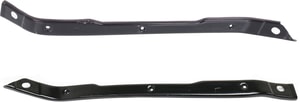 Front Bumper Retainer Pair/Set for 2009-2011 Chevrolet Aveo5 Hatchback, Steel, Right Passenger and Left Driver, Replacement
