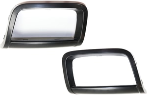Front Bumper Grille Molding Pair/Set for 2008-2009 Chevrolet Equinox, Painted Silver, Right Passenger and Left Driver Replacement