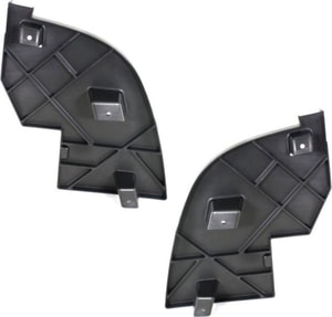 Front Bumper Filler Pair/Set for 2007-2014 Cadillac Escalade, Right Passenger and Left Driver Outer Parts, Replacement