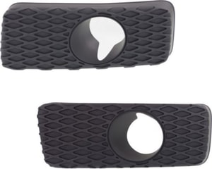 Front Fog Light Molding Pair/Set for Chevrolet Colorado 2005-2008, Right Passenger and Left Driver, Primed (Ready to Paint) w/ Extreme Model Replacement