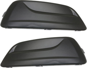 Fog Light Cover Pair/Set for Chevrolet Malibu 2013-2015 / Malibu Limited 2016, Right Passenger and Left Driver, Primed (Ready to Paint) Replacement
