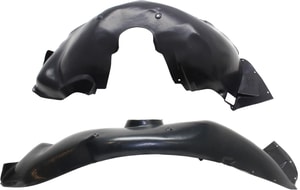 Front Fender Liner Pair/Set for 2014-2015 Chevrolet Camaro LS, LT, SS models, Right Passenger and Left Driver, Except Convertible for SS model/Coupe - Replacement