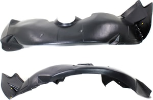 Front Fender Liner Pair/Set for 2012-2015 Chevrolet Camaro ZL1 Model Convertible/Coupe, Right Passenger and Left Driver Replacement