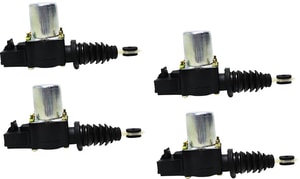 Door Lock Actuator Pair/Set for Buick Century 1977-1996 / 1985-2005 Chevrolet Astro - Pair/Set of 4, Front and Rear, Right Passenger and Left Driver, Without Bracket Replacement