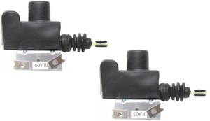 Door Lock Actuator Pair/Set for 1976-1991 Cadillac Toronado, 1985-2005 Safari with Right Passenger and Left Driver Sides, Including Brackets, Replacement
