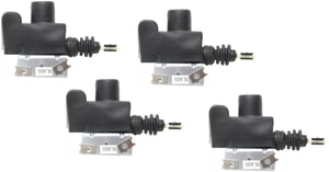 Door Lock Actuator Pair/Set of 4 for Cadillac Century 1977-1989 / Astro 1985-2005, Front and Rear, Right Passenger and Left Driver with Bracket, Replacement