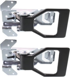 Front Interior Door Handle Pair/Set for Chevrolet Camaro/Firebird (1982-1992), Grand Am (1985-1991) - Right Passenger and Left Driver Chrome, Replacement