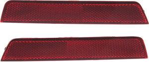 Rear Bumper Reflector Light Pair/Set for Chevrolet Equinox 2010-2017, Right Passenger and Left Driver Side Replacement