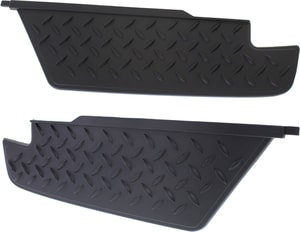 Rear Bumper Step Pad for Chevrolet Canyon/Colorado 2004-2012, Right Passenger and Left Driver Pair/Set of 2, Replacement Set