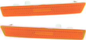 Front Side Marker Light Assembly for 2015-2023 Dodge Challenger, Right Passenger and Left Driver without Wide Body Option, Replacement Pair/Set
