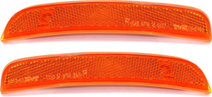 Front Side Marker Light Assembly for Dodge Charger 2015-2023, LED, Right Passenger and Left Driver, Replacement Pair/Set