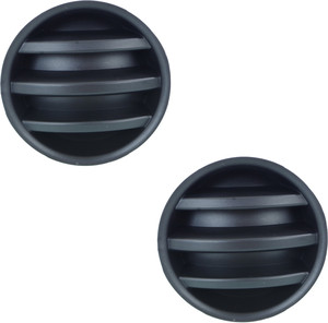 Fog Light Cover for Dodge Charger 2006-2010, Textured Black, Right Passenger and Left Driver Side, Replacement Set