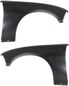 Front Fender for Dodge Charger 2011-2014, Right Passenger and Left Driver, Primed (Ready to Paint), Steel, Replacement Pair/Set