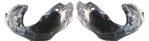 Front Fender Liner Pair/Set for 2008-2014 Dodge Challenger, Right Passenger and Left Driver Replacement