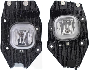 Front Fog Light Assembly for Ford F-Series Super Duty 2011-2016, Right Passenger and Left Driver Replacement Pair/Set Models: for F-250, F-350, F-450, F-550.