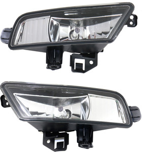 Front Fog Light Assembly for 2015-2016 Honda CR-V, Halogen, Right Passenger and Left Driver, Replacement Pair/Set