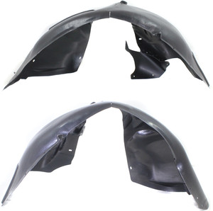 Front Fender Liner Pair/Set for Ford Taurus 2010-2019, Right Passenger and Left Driver Replacement