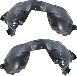 Front Fender Liner Pair/Set for Ford Edge 2011-2014, Lincoln MKX 2011-2015, Right Passenger and Left Driver Replacement