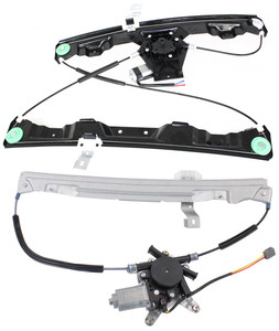 Front and Rear Window Regulator Set for Ford Explorer 2002-2010 / Mercury Mountaineer 2002-2010 - Right Passenger, Power, with Motor Replacement