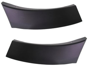 Quarter Panel Molding Pair/Set for Ford Expedition 2007-2017, Right Passenger and Left Driver, Rear, Primed (Ready to Paint), Plastic, Without Wheel Opening Molding, Excludes EL/Max Models Replacement