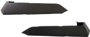 Rear Bumper End Extension Pair/Set for 2007-2017 Ford Expedition, Right Passenger and Left Driver, without Wheel Opening Moldings, Excludes EL/Max Models, Replacement