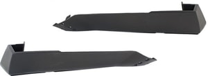 Rear Bumper End Extension Pair/Set for 2007-2017 Ford Expedition EL/Max Models, Right Passenger and Left Driver Sides with Wheel Opening Mouldings, Replacement