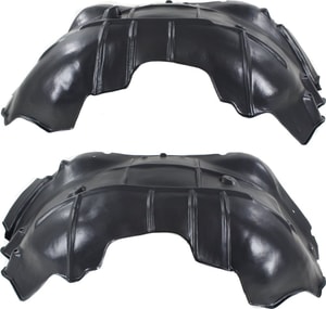 Front Fender Liner Pair/Set for GMC Sierra 1500 2014-2018, Right Passenger and Left Driver, Includes 2019 Sierra 1500 Limited Replacement
