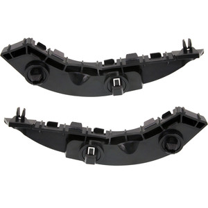 Front Bumper Bracket Right Passenger and Left Driver Bumper Stay Pair/Set for 2006-2011 Honda Civic Sedan, Plastic Replacement