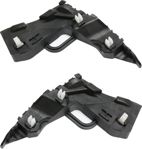 Front Bumper Bracket Pair/Set for 2017-2018 Hyundai Elantra, Right Passenger and Left Driver Side Replacement