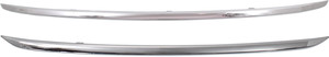 Upper and Lower Grille Molding Set for 2012-2014 Honda CR-V, Chrome, Replacement Parts, Built in Canada, Mexico, and USA