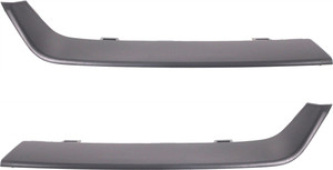 Lower Grille Molding for Honda CR-V 2010-2011, Right Passenger and Left Driver, Pair/Set of 2, Paint To Match, Built in Mexico/USA, Replacement Set