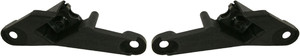 Headlight Bracket Pair/Set for Honda Accord 2008-2015, Upper, Plastic, Right Passenger & Left Driver, Excluding Hybrid Model, Sedan Replacement